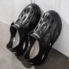 New Mens EVA Water Proof Shoes Summer Men's Solid Colors Hollow Slippers Men Slip-on Soft Sandals Man Outdoor Non-Slip Slides