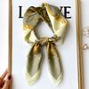 1116 New Korean Version Spot Imitation Silk Chinese Square Scarf Spring and Autumn Warm Professional Scarf Spot Foreign Style Silk Scarf Women