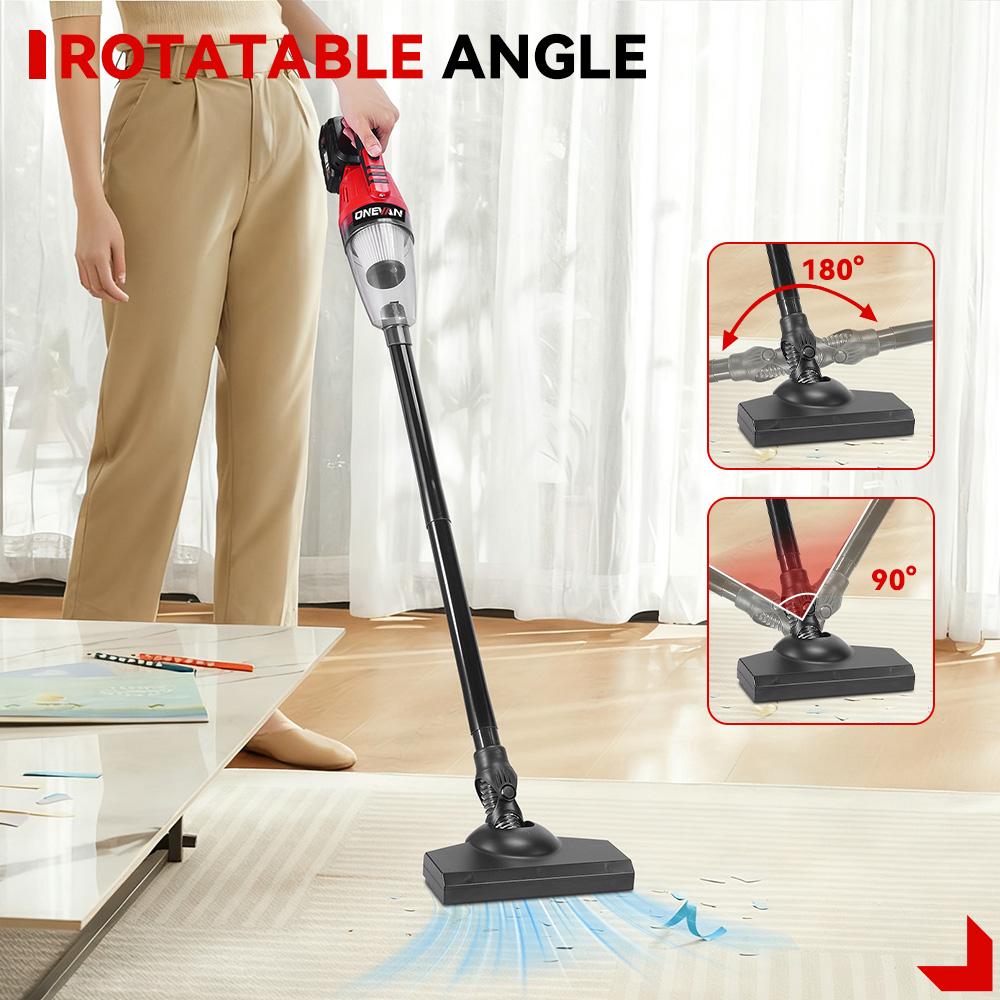 ONEVAN 12KPA Electric Vacuum Cleaner 1500W Multi-function Handheld Car House Cleaning Dust Tool For Makita 18v Battery Pin
