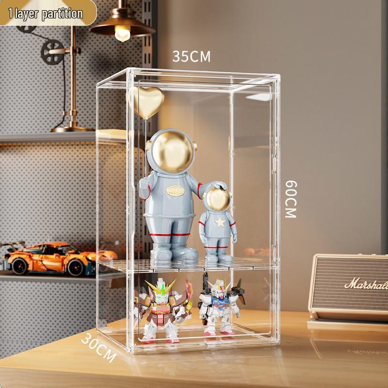 Clear Acrylic Action Figure Display Box & Blind Box Stand