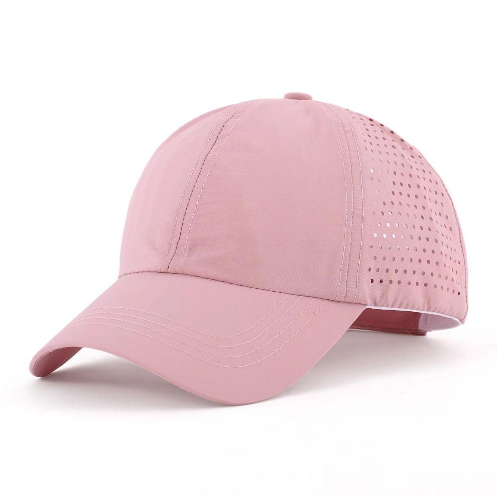Quick-Drying Women‘s Baseball Caps Lightweight Running Cap Unisex Sun Hat Summer Season