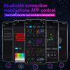 Vgetting For Tesla Model 3 Y S X Ambient Lights 60s Module 2-in-1 Symphony Universal Car LED RGB Atmosphere Lamp USB APP Remote