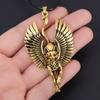 Gold Egypt Cat Necklace for Women Men Ancient Egypt Jewelry Vintage Bastet Necklace Amulet Talisman