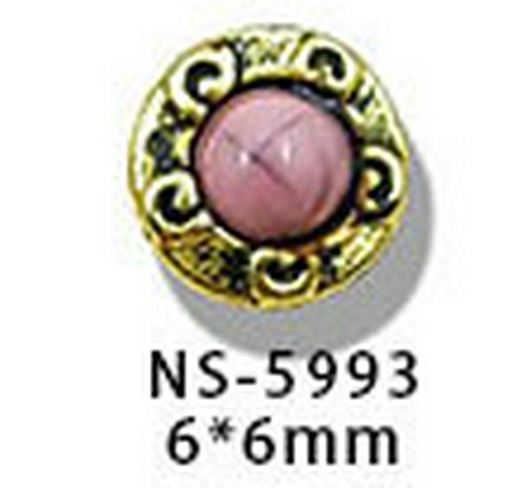 Cross Alloy Ethnic Nail Art Decorations: Retro Rhinestones with Imitation Turquoise