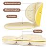 3 Pairs Thick Heel Protectors Anti Friction Inserts Secures Adhesive Backing Shock Absorption Perfect for Women Shoe