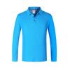 Huisiyuan Men's Thickened Relaxed Fit Long Sleeve Polo Shirt