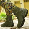 Men Desert Boots Adventure Outdoor Combat Boots Plus Size Jungle Cross-country Hiking Shoes