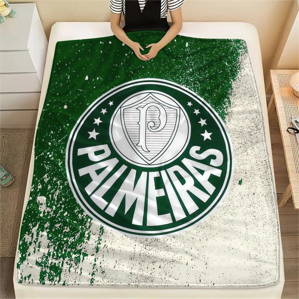 SE Palmeiras Flannel Blanket, High quality Comfortable for All Seasons, Home Decor, Warmth and Comfort