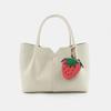 Fruit Keychain Purse Strawberry Coin Purse Keychain Pendant Zippered Mini Purse Retro Bag Charm for Backpack Handbag