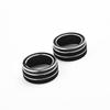 Middle Console AC Knob Cover Parts Replacement Aluminum