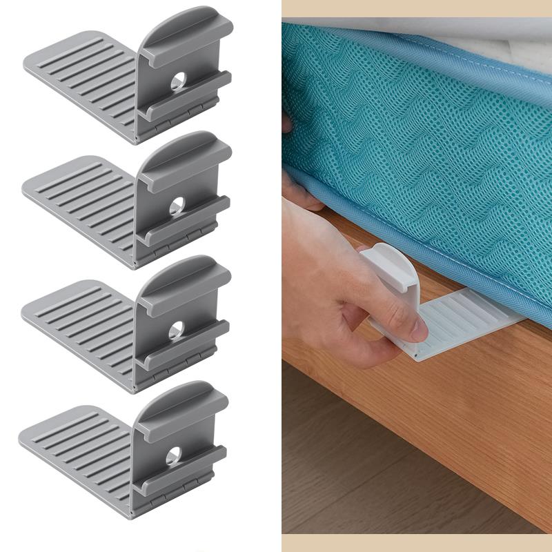 

4/8Pcs Multi-Functional Bed Corner Sheet Clips Home Anti-Shift Bed Cover Fixing Clip Non Slip Invisible Sheet Fasteners Holders
