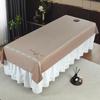 Thickened Cotton Linen Massage Bed Sheet - Solid Color