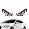 Reflective Eyes Stickers for Cars | 3D Stereo Eye Decal Stickers, Car Reflective Stickers,