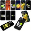 Eat Sleep Tennis Repeat Ball Coach Phone Cover for Apple iPhone 16 15 14 Plus 13 12 Mini 17 Pro Max + ProMax 16E Air Case