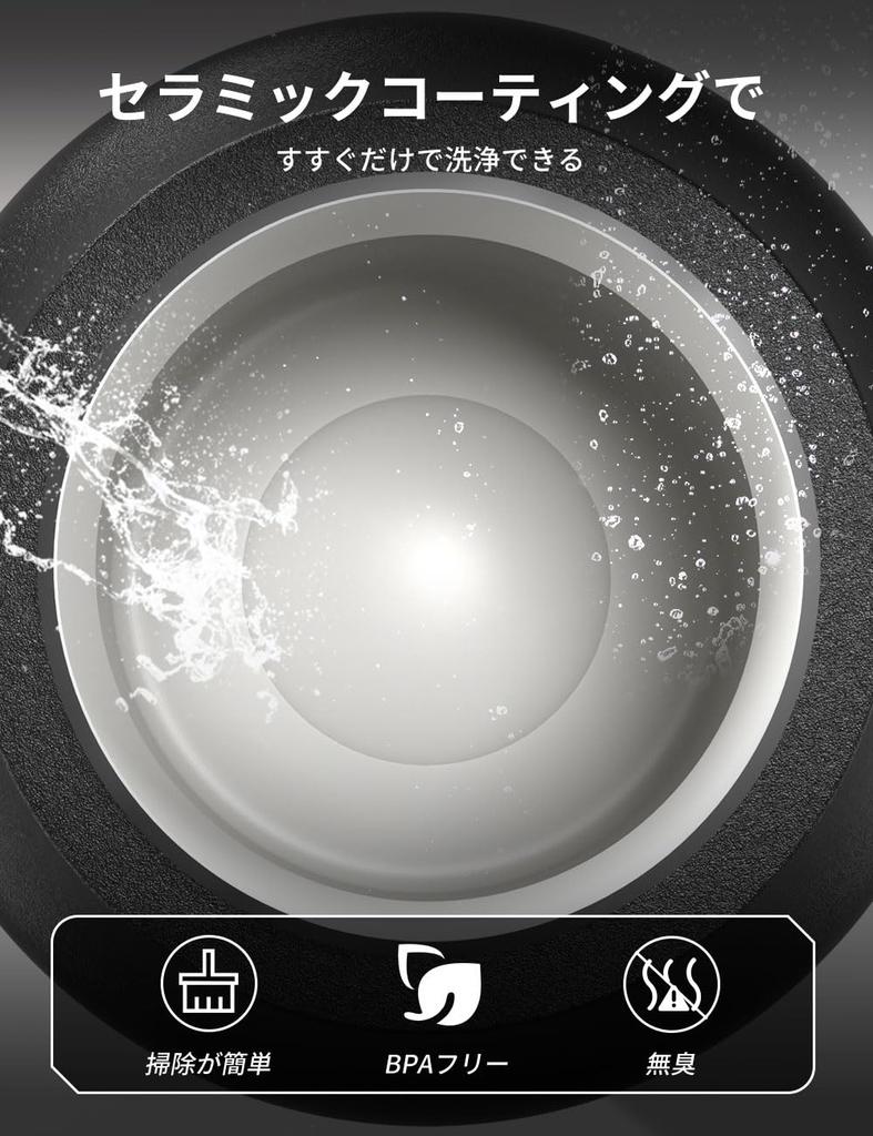 LHHW 1 Liter Ceramic-Coated Vacuum-Insulated Stainless Steel Water Bottle with 2-Way Opening, Direct Drinking & Wide Mouth, Ice Compatible, Keeps Hot