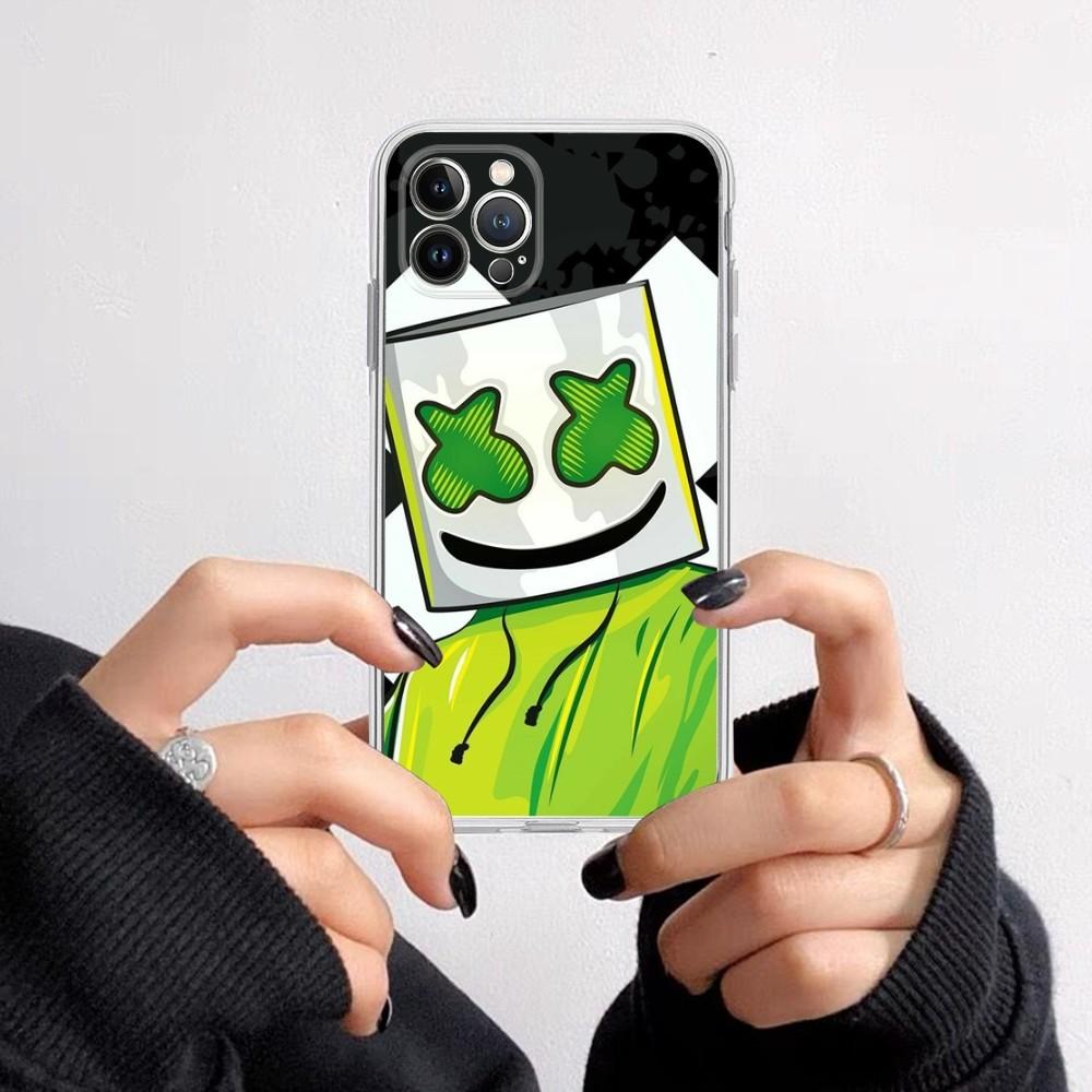 

Чехол для телефона M-Marshmallowes Dj Faces для iPhone 16 15 8 7 6 6S Plus X SE XR XS 14 11 12 13 Mini Pro Max iPhone 12 pro
