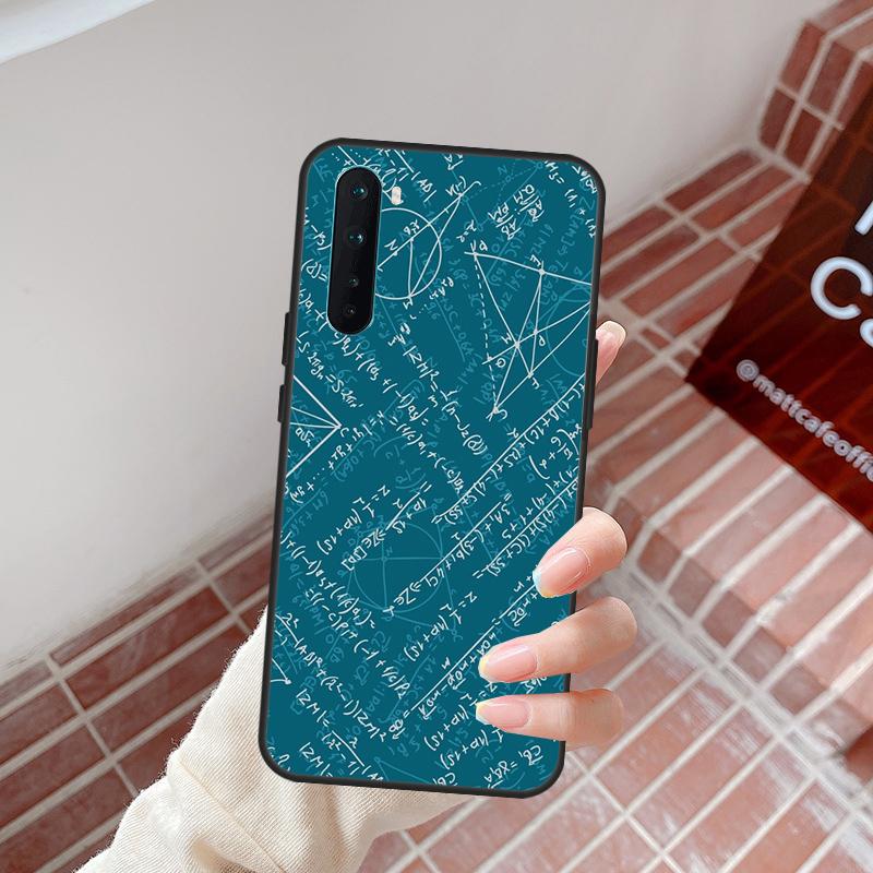 Physics Chemical Mathematics Case For OnePlus 15 13 12 11 10T 13T 10R 12R 13R OnePlus Nord 5 CE 2 3 4 Lite N20 N30 Cover