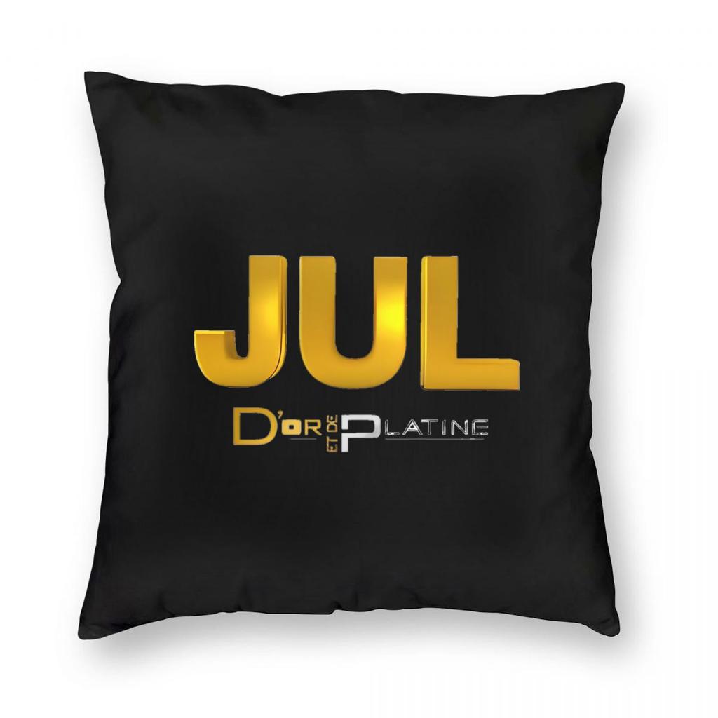 Jul Poster France Rapper Pillowcase Doublesided Printing Cushion Cover Decoration Throw Pillow Case Cover Sofa Square Cm