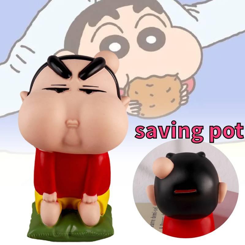Adorable Cartoon Inspired Savings Piggy Bank Collectible Figure For Home Decor Gifts