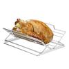 Foldable Stainless Steel Rack for Roasting Steak Ribs Turkey and Chicken Roaster Stand Multifunctional Cooking Supplies