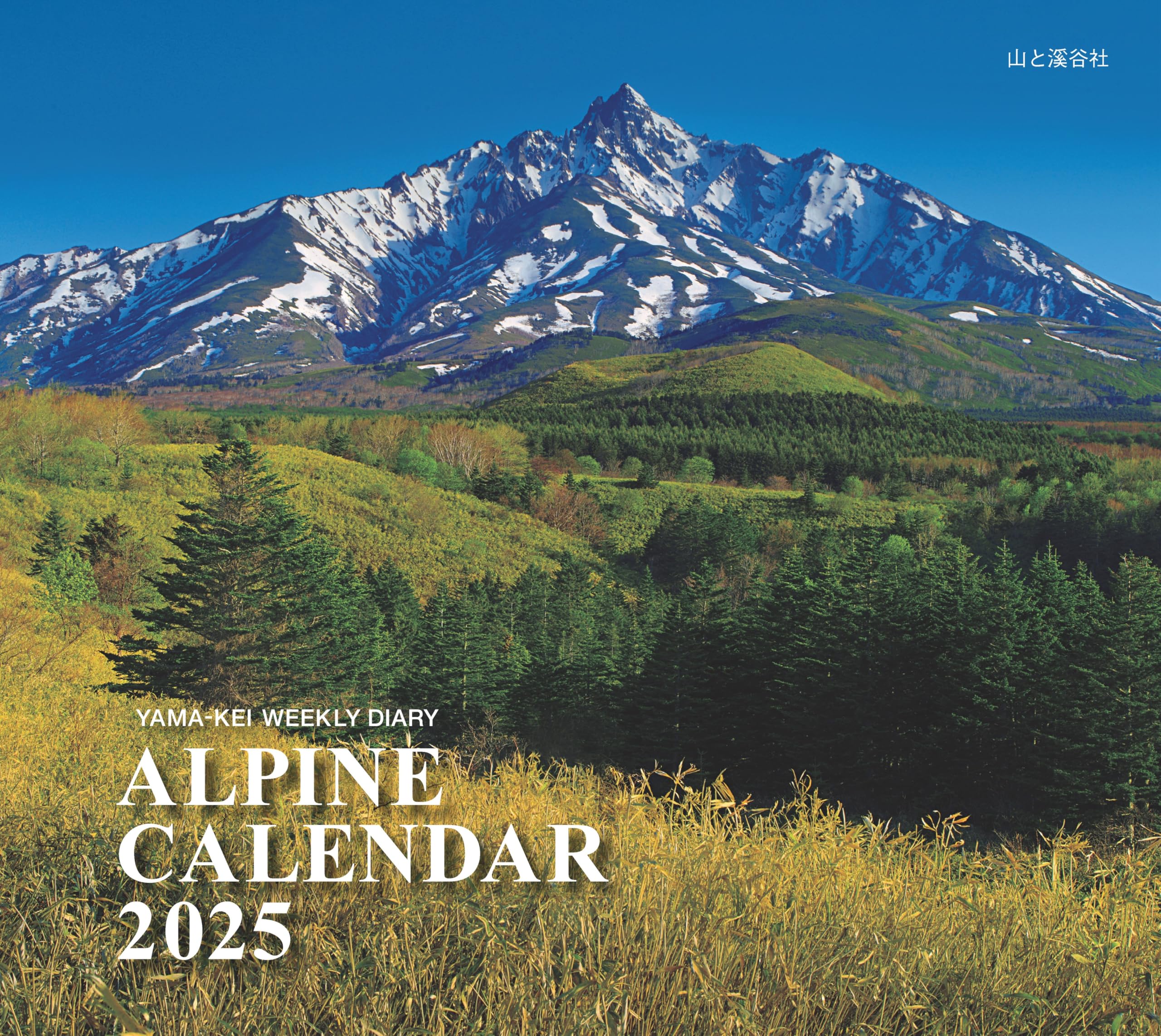 

Calendar 2025 ALPINE CALENDAR Alpine Calendar Calendar (Weekly Diary/Desktop/Ring) (Yamakei 2025)