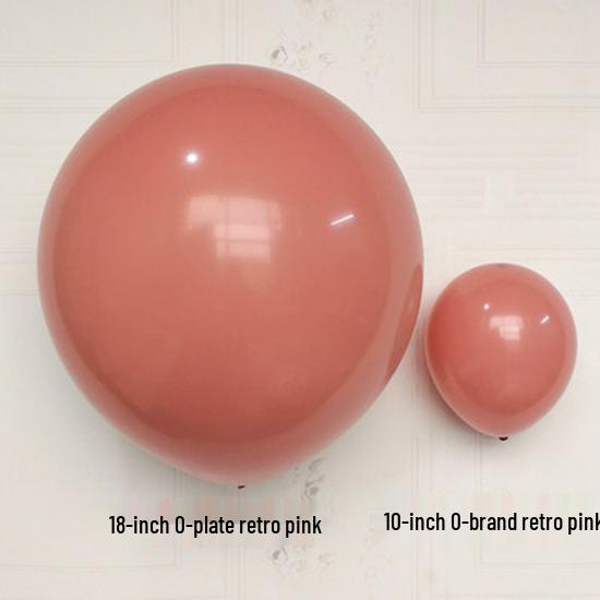 18" Thickened Round Macaron Balloons - 50 Pack for Birthday, Wedding & Party Decor