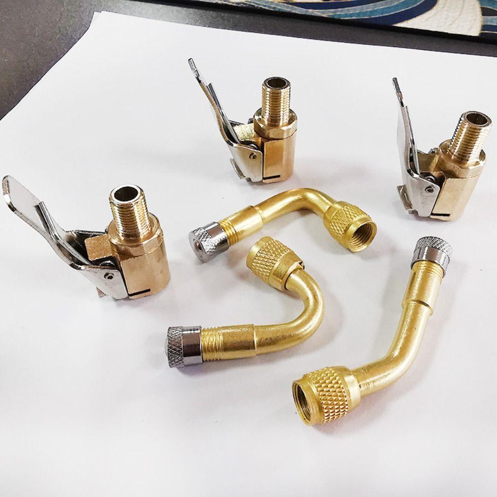 Type Nozzle Extension Rod Set Tyre Valve Extender Tire Inflation Extension Tube Valve Core Nozzle