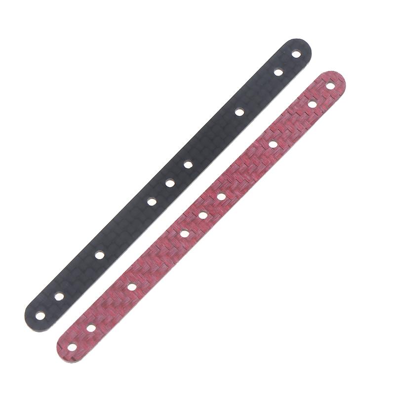 Diy 4Wd Car Parts 1.5Mm Carbon Fiber Extended Engraved Ice Cream Bar/Baton For Tamiya 15495 15497 Model