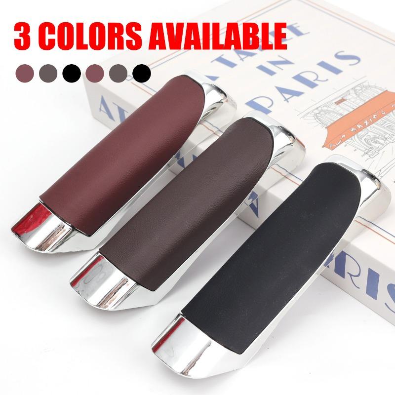 Universal Leather PU Car Decoration Anti-slip Handbrake Covers Auto Gear Shift Collars for Honda Toyota VW Hyundai Accessories