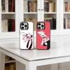 H-Hazbin Hotel A-Angel Dust Custodia per Telefono Per iPhone 17,16,15,14,13,12,11 Plus,Pro Max,XS,Colorata Custodia Argentata per Telefono Funda Cover
