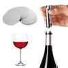 Wine Pour Disc Slice 50 Pieces Thin Reusable Pour Wine Whisky Pouring Disks Drop Stop Pouring Spout Party Supplies