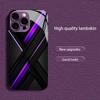 Electroplated Silver Tempered Glass Phone Case for iPhone Case for 11/12/13/14/15/16/17 Pro MAX