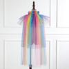 Princess Cape, Colorful Princess Cloak Girls Glittering Princess Dress Up Cape