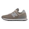 574 Women Retro Lightweight Running Shoes Khaki Grey WL574EVG