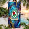 Blackburn Rovers Fußball Strandtuch Weiches Mikrofaser Sommerhandtuch Schnelltrocknend Saugfähiges Handtuch für Strand Schwimmbad Reisen