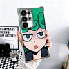One P-Punch-Mans Tatsumaki Soft Phone Case For Samsung Galaxy S26 Ultra S25 Edge S24 FE S23 Plus S22 S21 + S20 Plating Anti-Fall