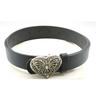 Love Heart Butterfly Buckle Belt for Teens Casual Belt Pants Jeans Belt Eye Catching Waistband Women Accessories