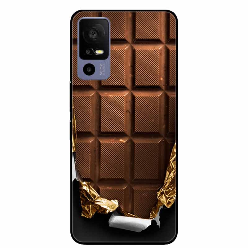 For TCL 40 R 5G Case Fashion Marble Soft TPU Silicon Back Cover for TCL 40R T771K T771H Phone Cases Protect Funda Shells Paras