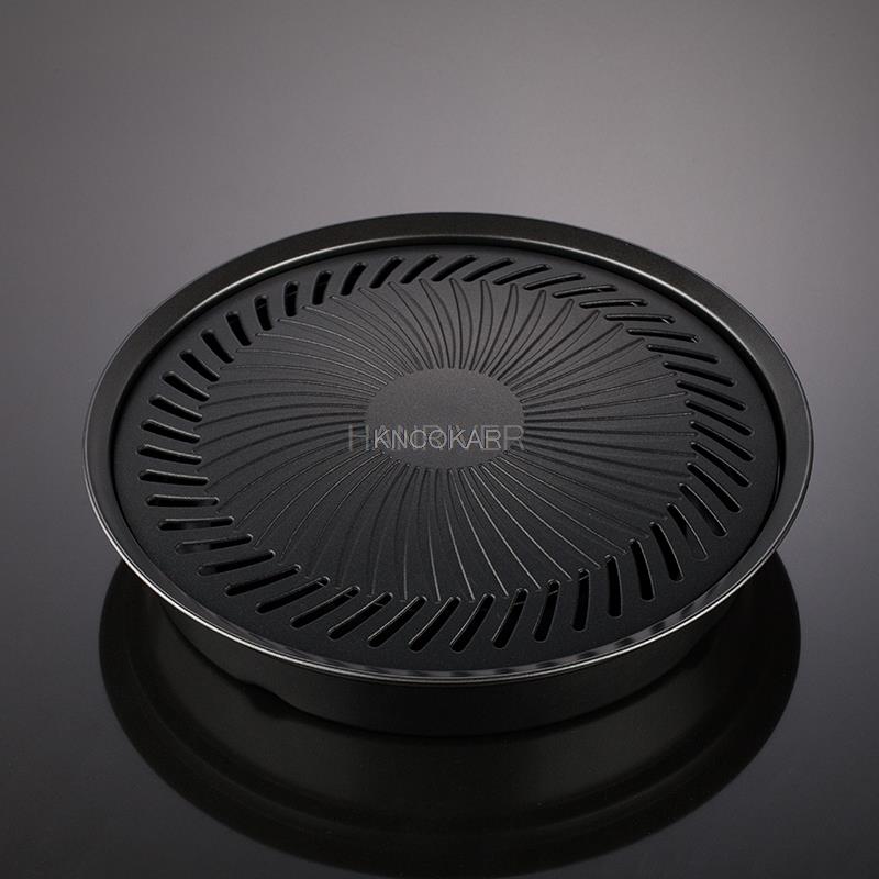 Barbecue Grill Pan Gas Household Non-Stick Gas Stove Plate Electric Stove Baking Tray BBQ Grill Barbecue Tools Set чёрный