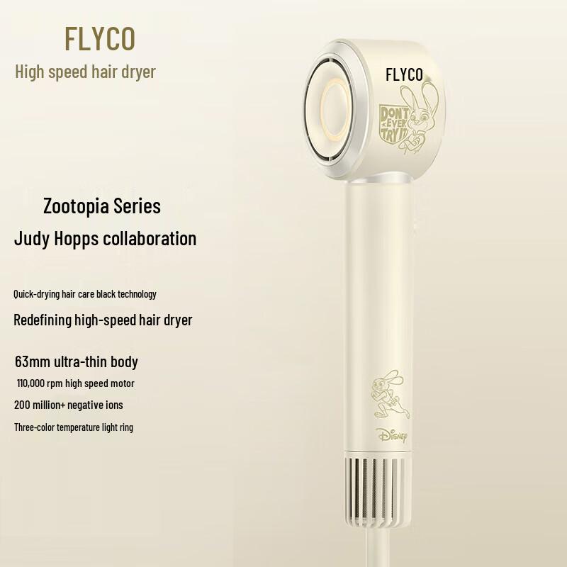 

FLYCO High-Speed Hair Dryer Judy Rabbit Edition