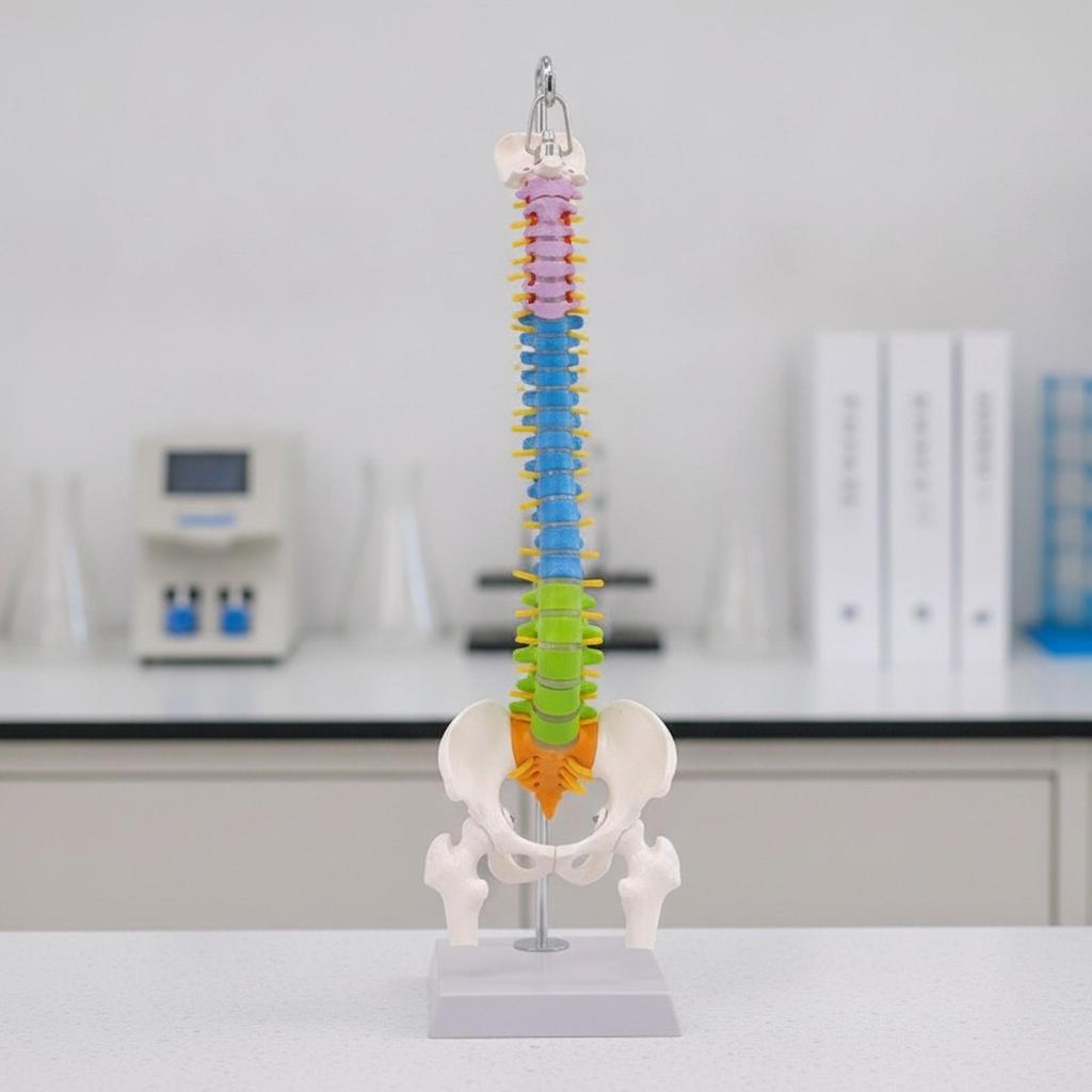 Anatomical Spine Teaching Model Sturdy for Classrooms, Teachers