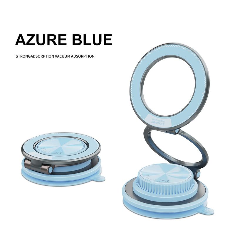 Suporte Magnético Forte para Celular Design Dobrável Ajustável 360° Ventosa para Carro para Celular Para xiaomi/iphone Transmissão ao Vivo