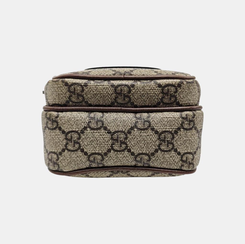 [Pre-Owned] Gucci Neo Vintage GG Supreme Small Crossbody Bag 'Beige' - Very Good #1M64NZZ