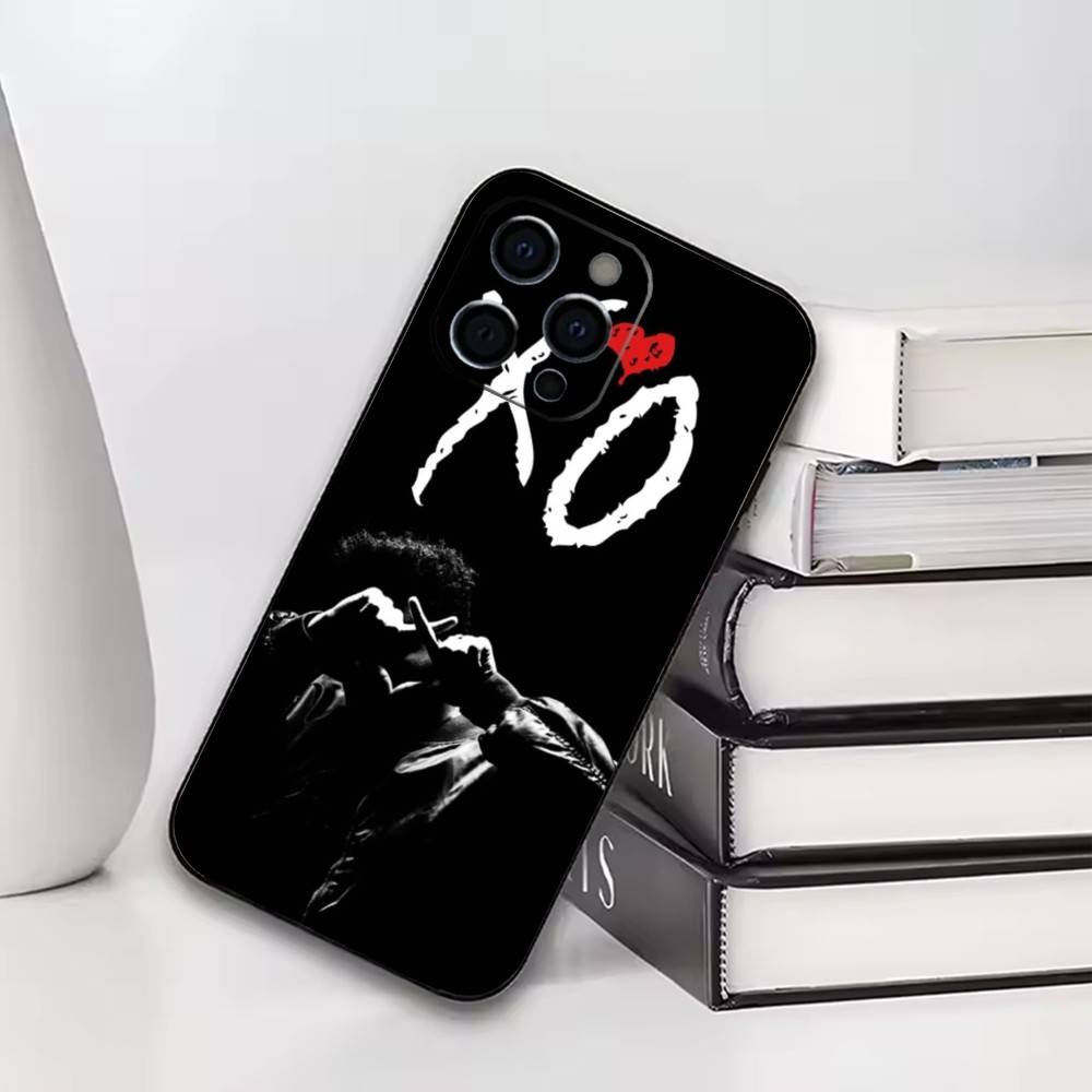 

Чехол для телефона W-Weeknd XO Singer для iPhone17,16,15,14,13,12,11 Plus,Pro Другие Мягкий Черный Чехол iPhone16plus