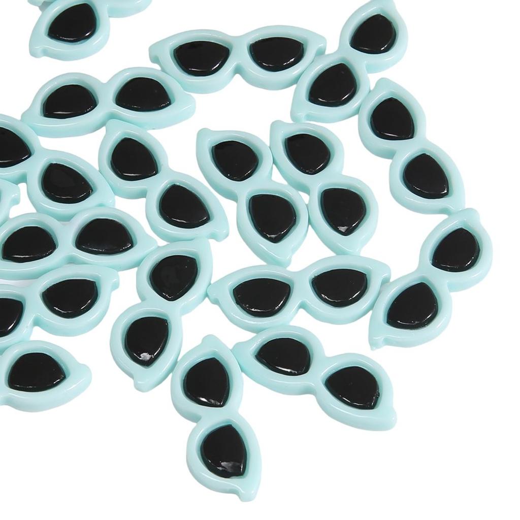 10 Buc. Acrilic Drăguț Cool Circular Ochelari Accesorii DIY