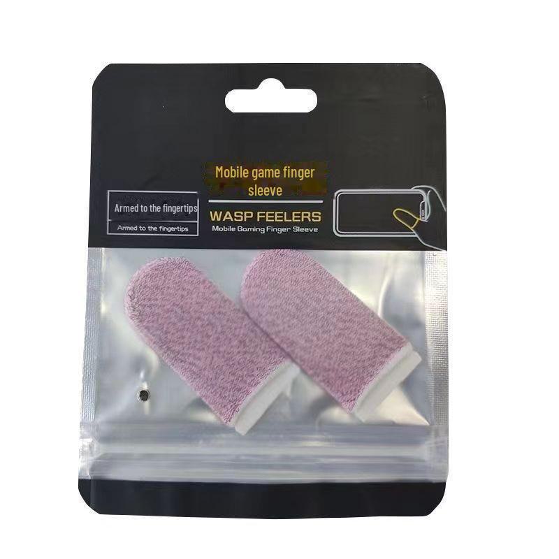 Ultradünne kabellose Gaming-Fingerlinge aus Silberfaser - Schweißfestes Doppelstück für Mobile Gaming