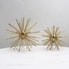 Metal Dandelion Sea Urchin Ornament: Modern European Decor for Model Room, Hotel, or Club
