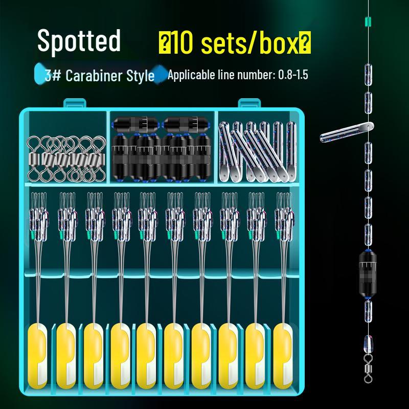 

Space Bean Silicone Float Fishing Line & Accessories Set M