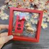 Chaîne de téléphone Pendentif Or Année du Cheval - Porte-clés Ornement Cheval du Zodiaque, Cadeau du Nouvel An