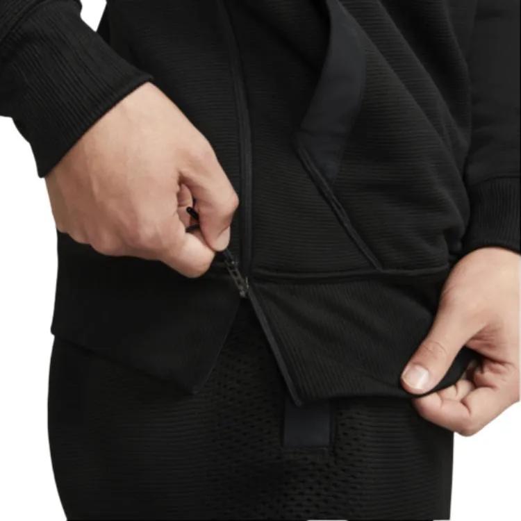 Nike THERMA FIT ADV Sweatshirts Men's Black Hooded Moderate Regular (Unisex) Sweatshirts DQ4851 010